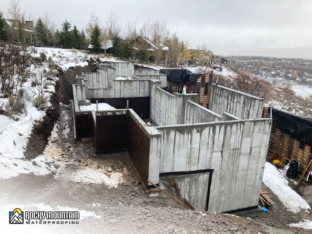 Custom Home - Foundation Waterproofing